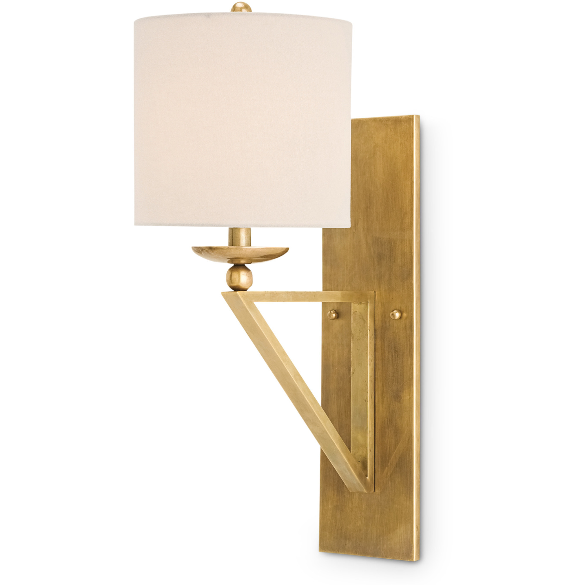 Anthology 1 Light 9 inch Vintage Brass Wall Sconce Wall Light